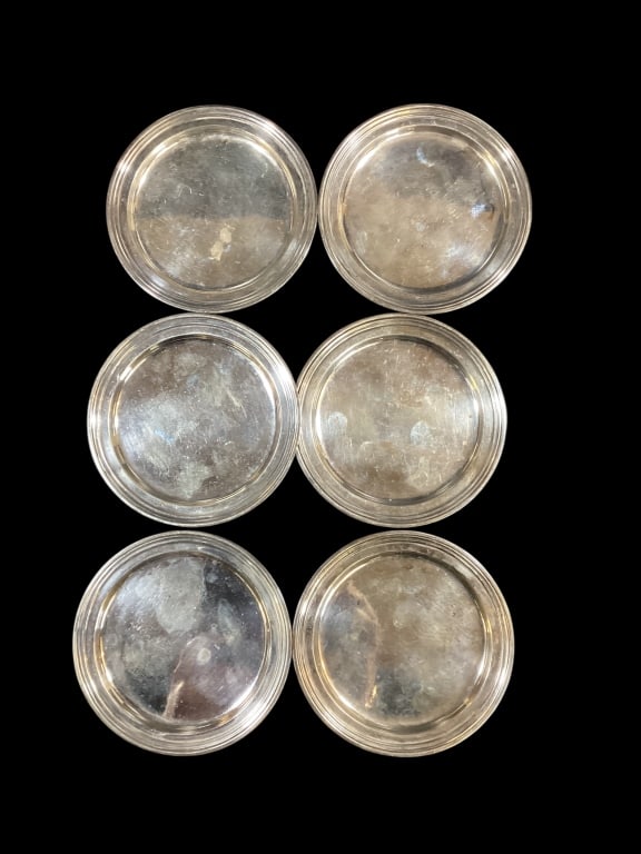 Tiffany and Company Sterling Silver Bread Plates (1 of 5)