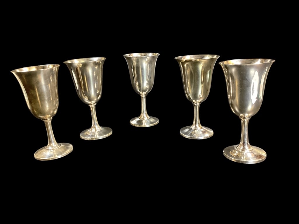 Wallace Sterling Goblets (1 of 4)