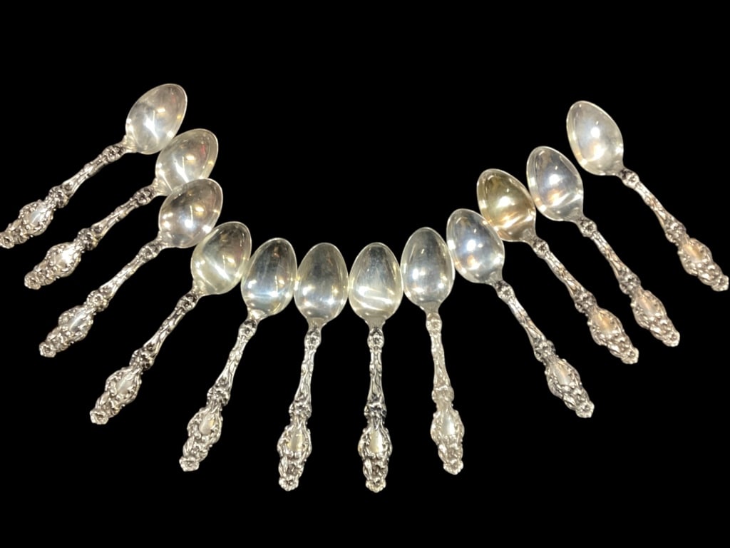 Gorham Whiting Sterling Demitasse Spoons (1 of 3)