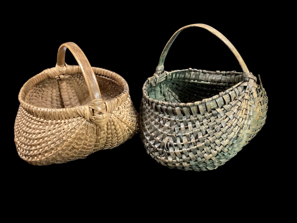 Two Primitive Woven Baskets (1 of 8)