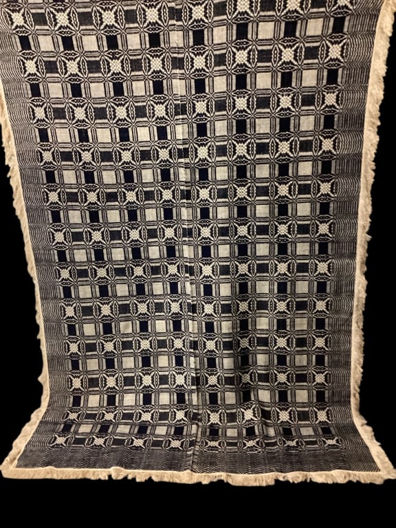 Jacquard Coverlet (1 of 4)