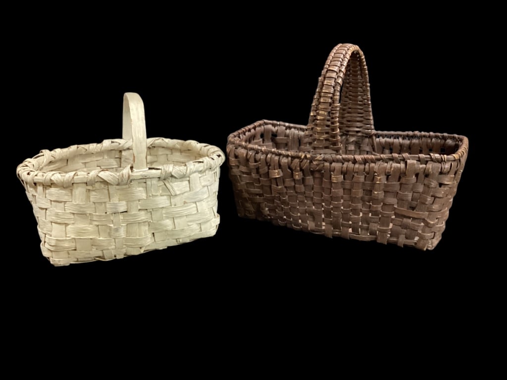 Two Painted Country Badkets (1 of 7)