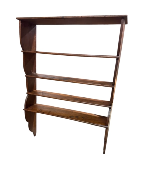 Folky Hanging Walnut Shelf (1 of 3)