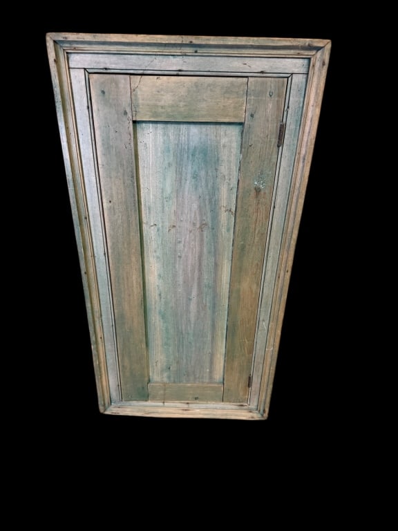 Antique White Pine Built in Cupboard (1 of 4)