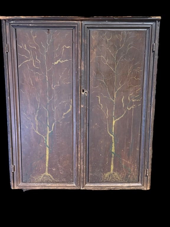 Paint Decorated Plantation Desk Top (1 of 4)