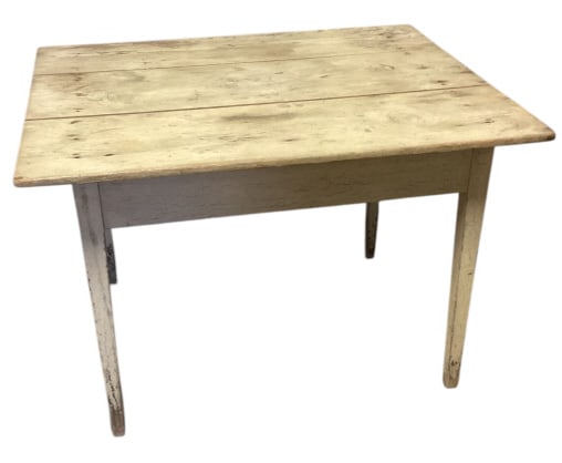 Georgia  Work Table in Original Paint (1 of 4)