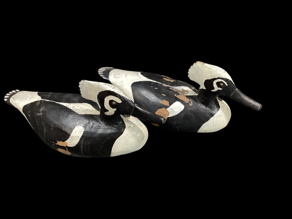 Two Carved Wood Decoys (1 of 7)