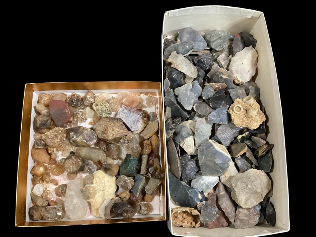 Collection of Fossil Stones, Mixed Artifacts (1 of 5)