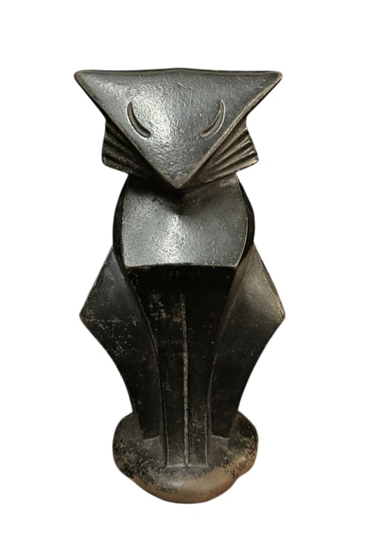 Signed Hubley Cast Iron Cat Doorstop (1 of 7)