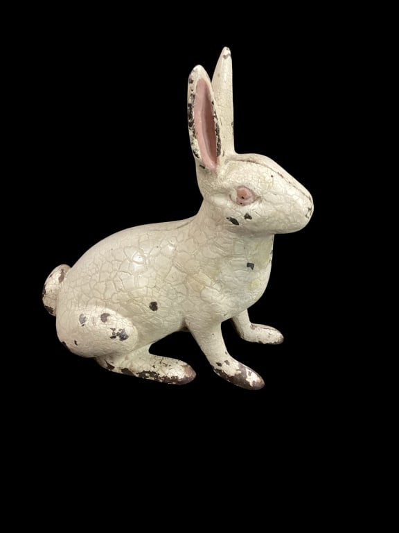 Cast Iron Rabbit Doorstop (1 of 6)