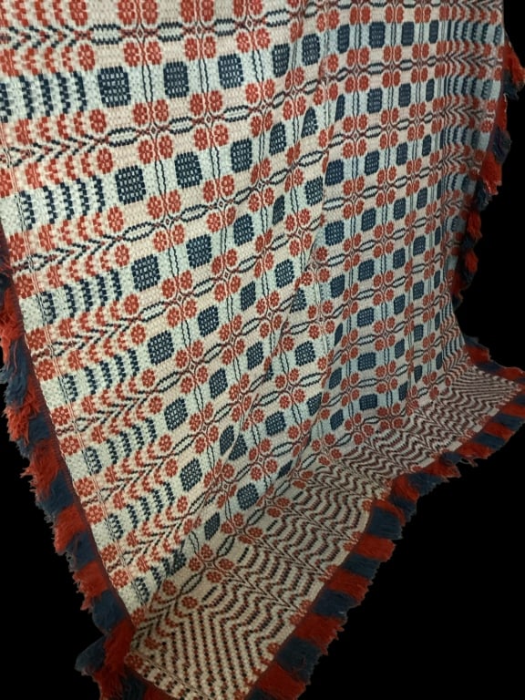 Tennessee Woven Coverlet (1 of 6)