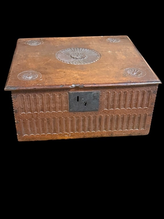 English Oak Bible Box (1 of 3)