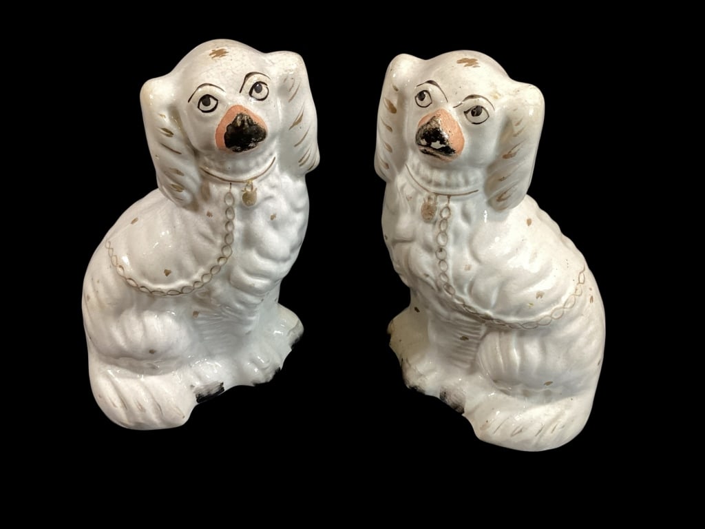Pair Staffordshire Spaniels (1 of 5)