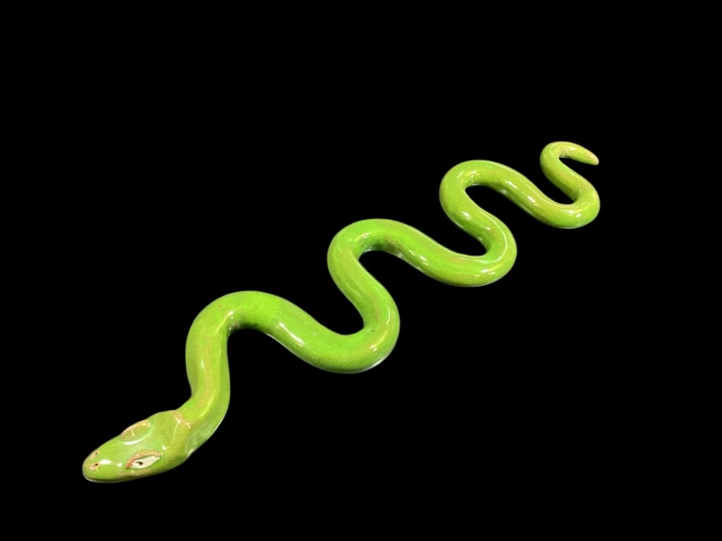 Randy Tobias Folk Pottery Snake (1 of 6)