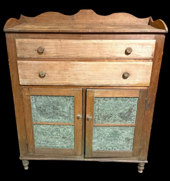 Unusual Walnut Pie-Safe (1 of 6)