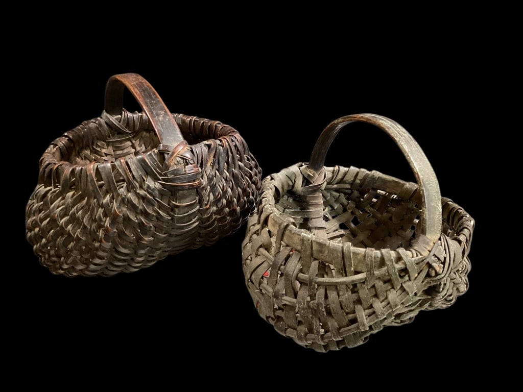 Two Miniature Egg Baskets (1 of 8)