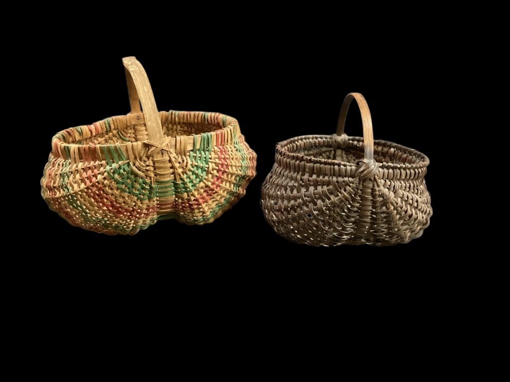 Two Woven Egg Baskets (1 of 7)