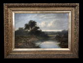 Sweeping Landscape with Steeple, H. Wills