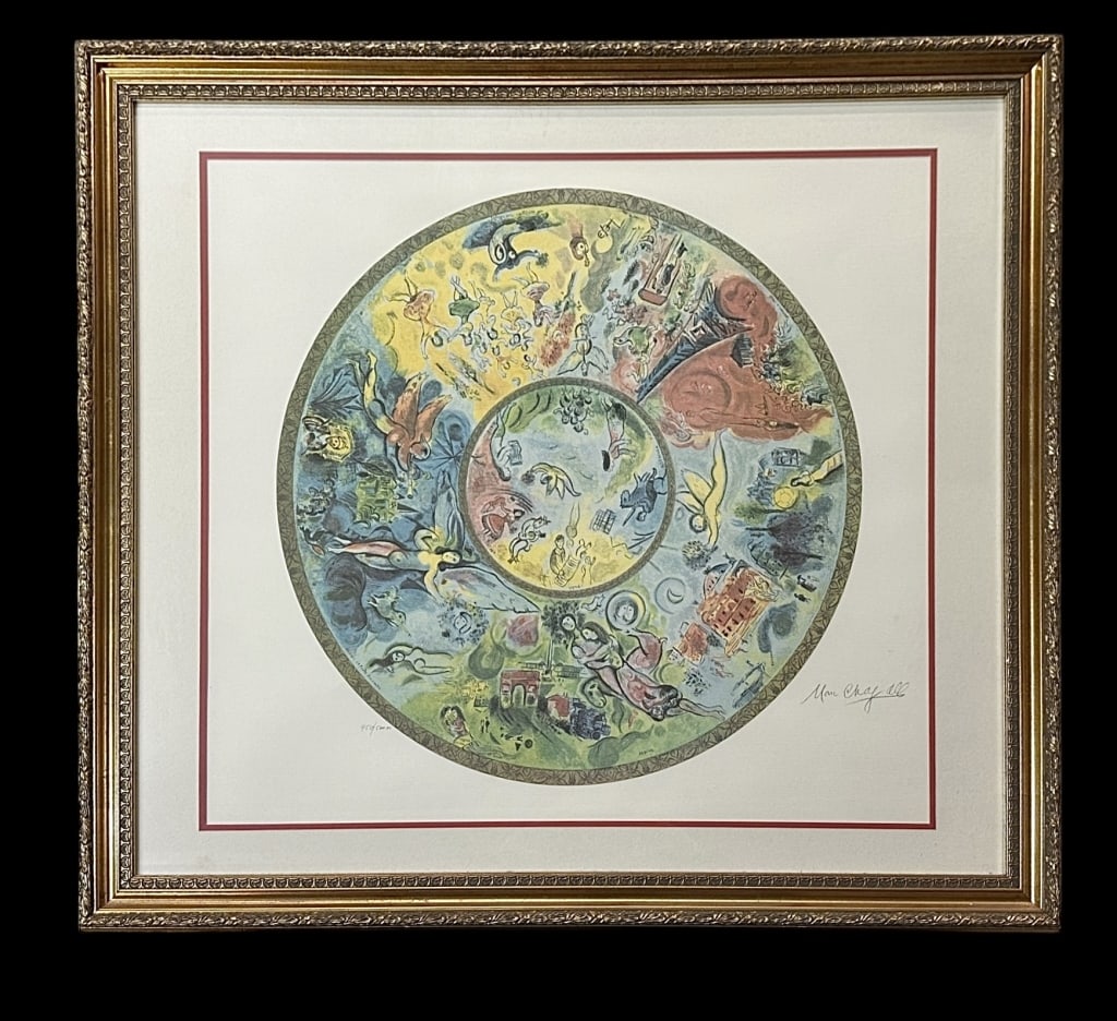 Framed Limited Edition Print, after Marc Chagall (1 of 5)