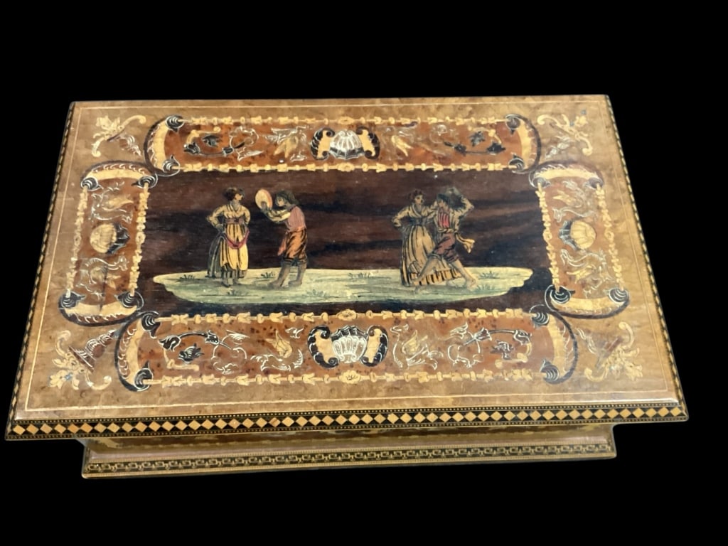 English Pen Work Letter Box (1 of 6)