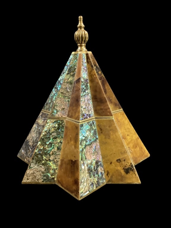 Maitland Smith Pyramid Box (1 of 6)