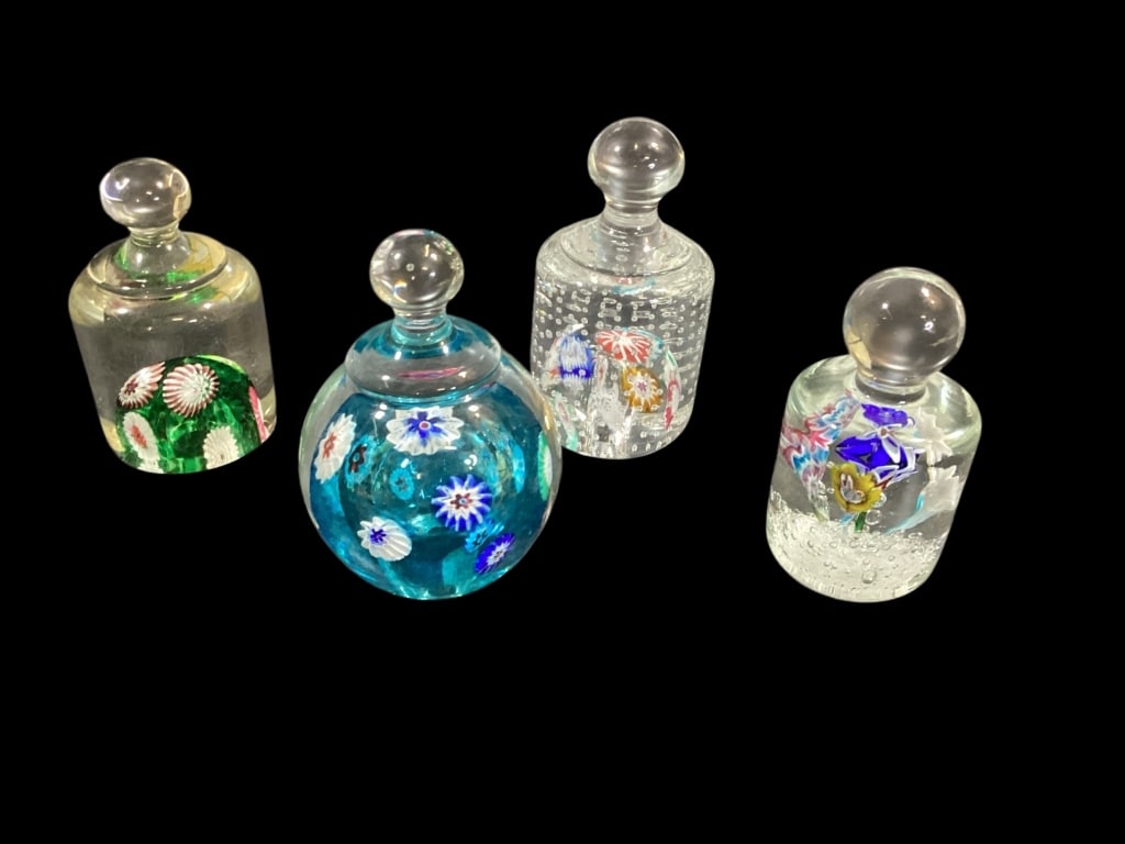 Four Fratelli Toso for Murano Paperweights (1 of 6)
