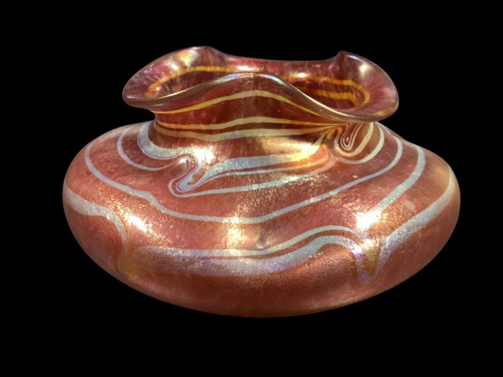 Otto Thamm Attributed Art Glass Vase (1 of 5)