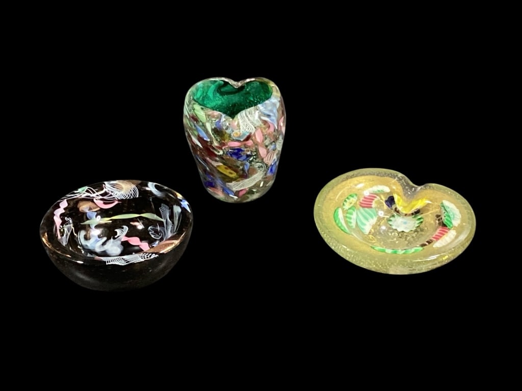 Three Pieces MCMArt Glass (1 of 7)