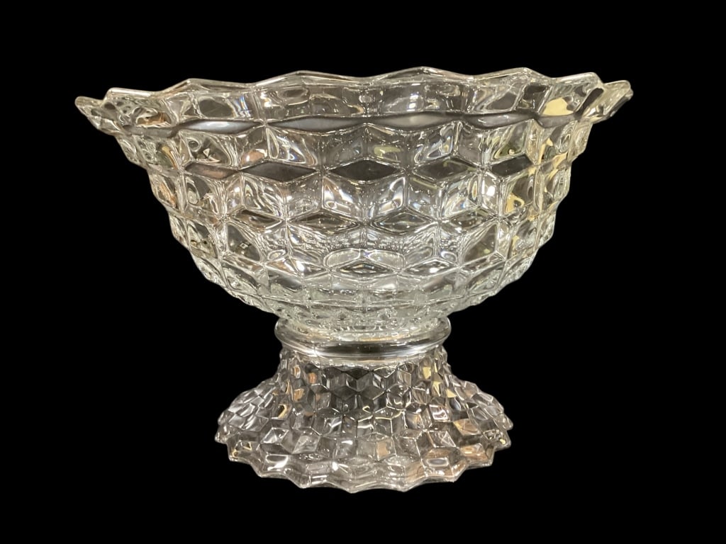 American Fostoria Punch Bowl (1 of 4)