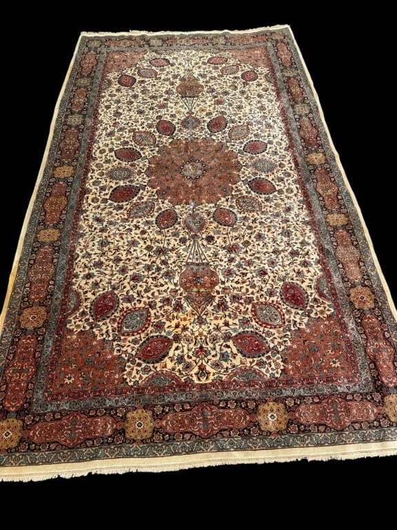 Palatial Semi-Antique Tabriz Rug (1 of 6)