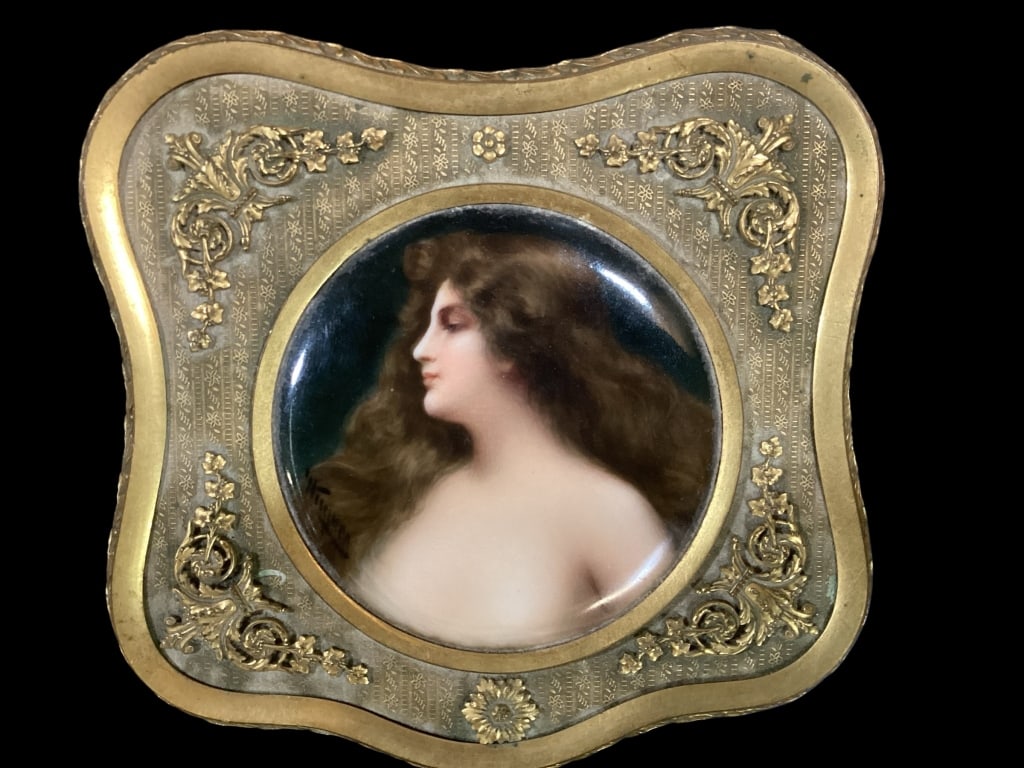 Antique French Bronze Trinket Box (1 of 6)