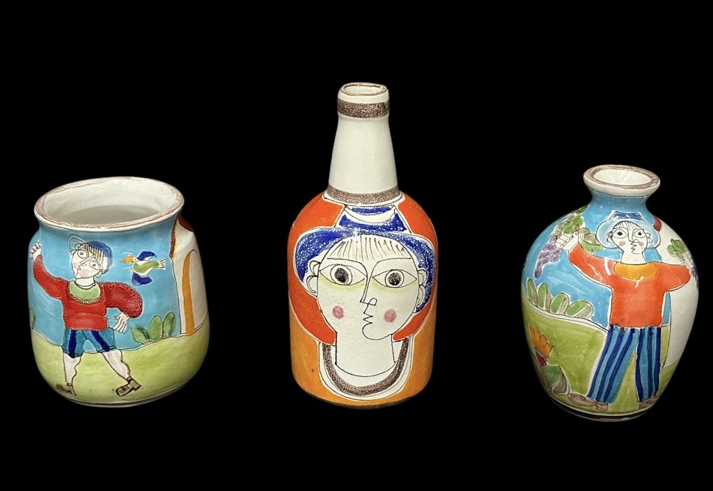 Three Vintage Giovanni De Simone Vases (1 of 5)