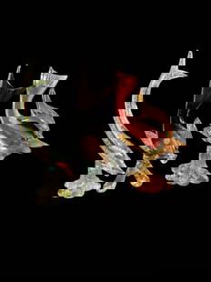 The Art Glass Fish: Murano Venetian Glass blown fish ..each a inquest creation..12, 13, and 14 inches, MCM