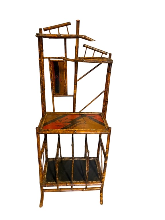 Tortoise Bamboo Etagere (1 of 3)