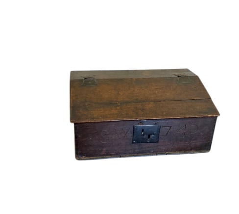 British Oak Table Desk (1 of 5)