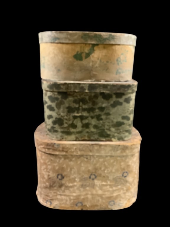 Three Vintage Band Boxes (1 of 7)