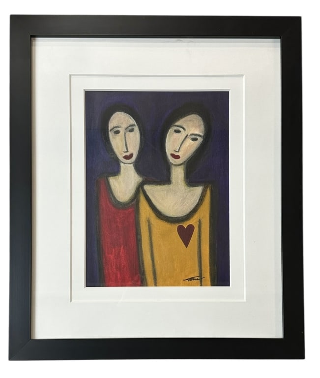 Portrait of Two Figures, Donna Dowless (1 of 5)