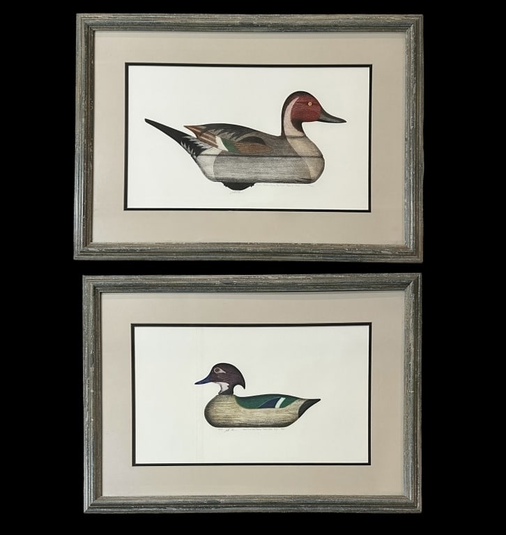 Two Duck Decoy Prints, Arthur Nevin (1 of 7)
