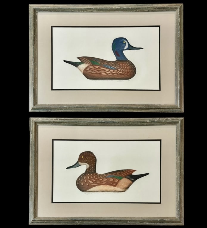 Two Duck Decoy Prints, Arthur Nevin (1 of 9)