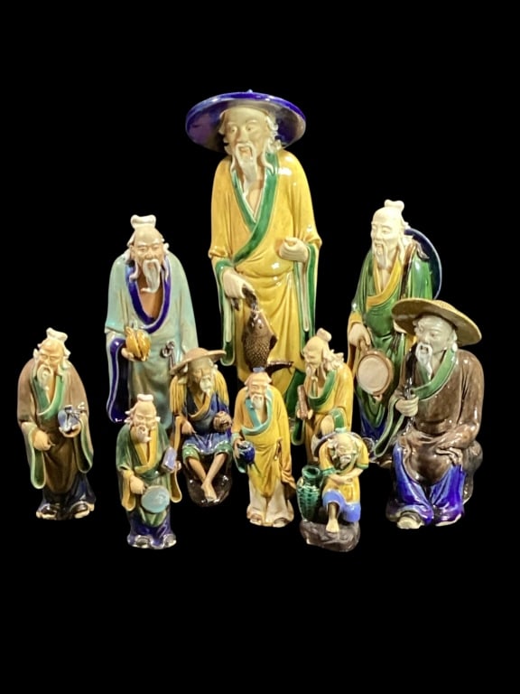 Collection of Chinese Mud Men (1 of 4)