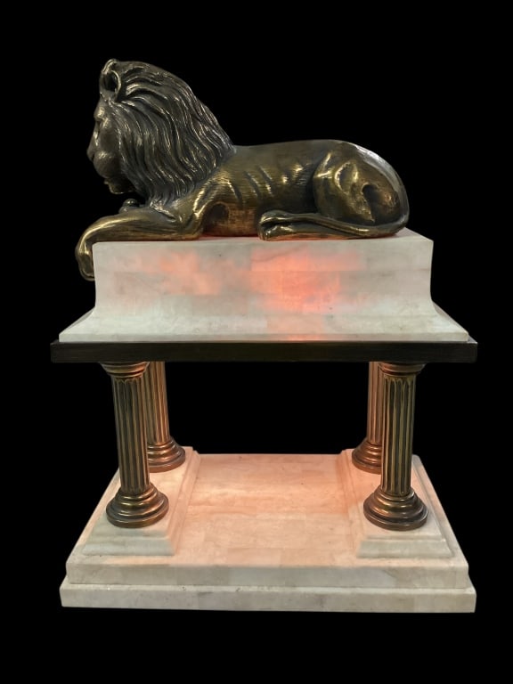 Grecian Style Sculpture Lamp (1 of 6)