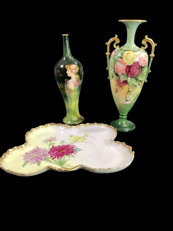 Porcelain Tray, Vases (1 of 7)