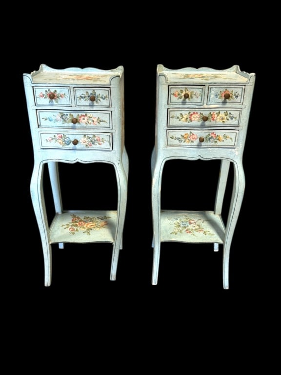 Polychrome Italian Side Tables (1 of 6)