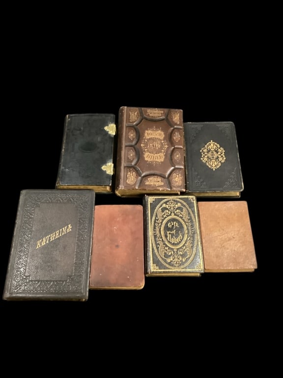 Early Leather Bound Books (1 of 8)