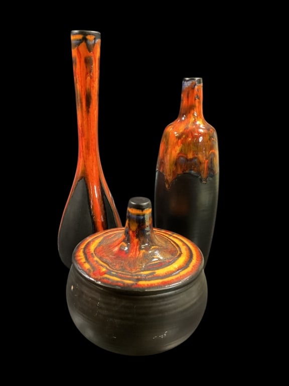 Royal Haeger Lava Drip Pottery (1 of 7)