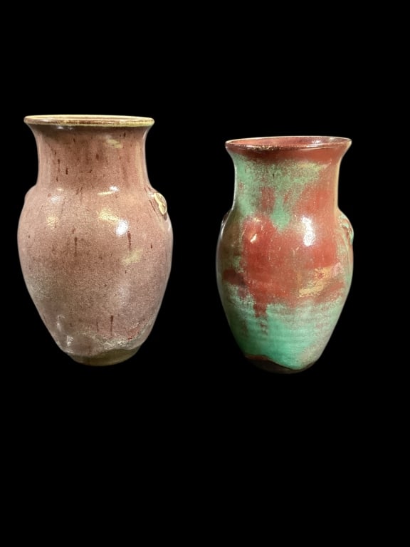 Two Ben Owen III Pottery Vases (1 of 5)