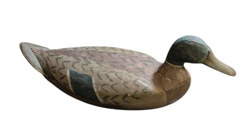 16.5-Inch Mallard Decoy by Vidacovich, Swimming (1 of 4)