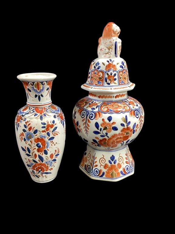 Royal Delft Vase, Urn (1 of 5)