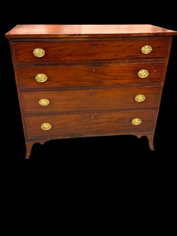 Mid-19th Century Hepplewhite Chest (1 of 10)