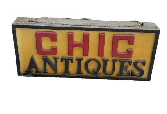 Vintage Chic Antiques Shop Light (1 of 3)